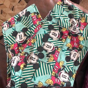 Lularoe Mickey Mouse leggings